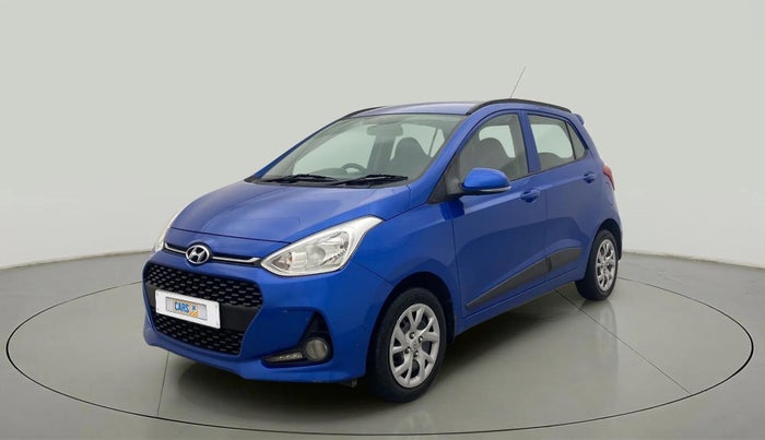 2019 Hyundai Grand i10 SPORTZ 1.2 KAPPA VTVT, Petrol, Manual, 35,727 km, Left Front Diagonal