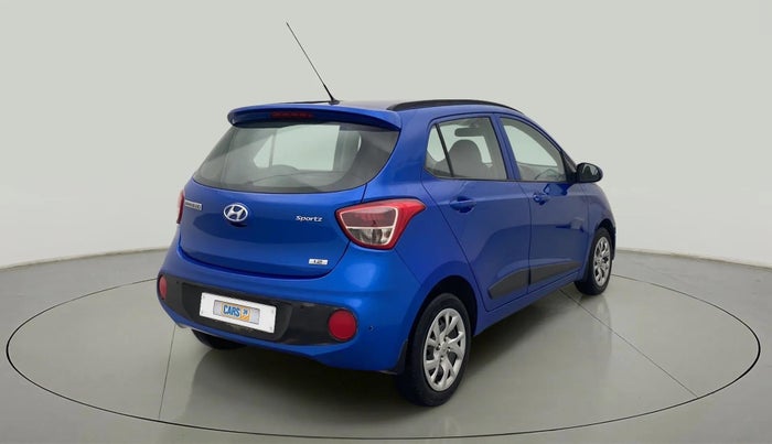 2019 Hyundai Grand i10 SPORTZ 1.2 KAPPA VTVT, Petrol, Manual, 35,727 km, Right Back Diagonal