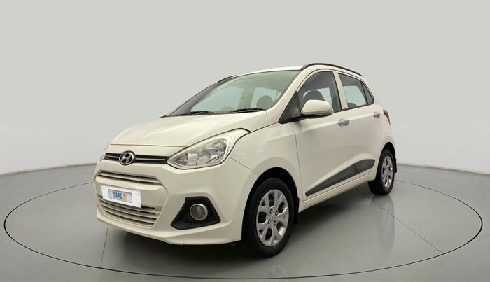 2013 Hyundai Grand i10 SPORTZ 1.2 KAPPA VTVT, Petrol, Manual, 84,841 km, Left Front Diagonal