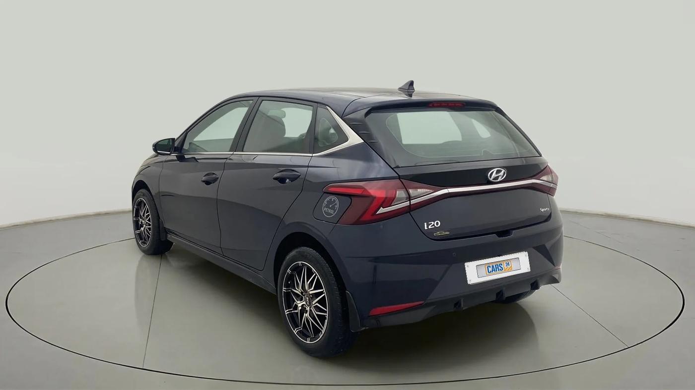 2021 Hyundai NEW I20 SPORTZ 1.0T GDI IMT, Petrol, Manual, 29,213 km, Left Back Diagonal