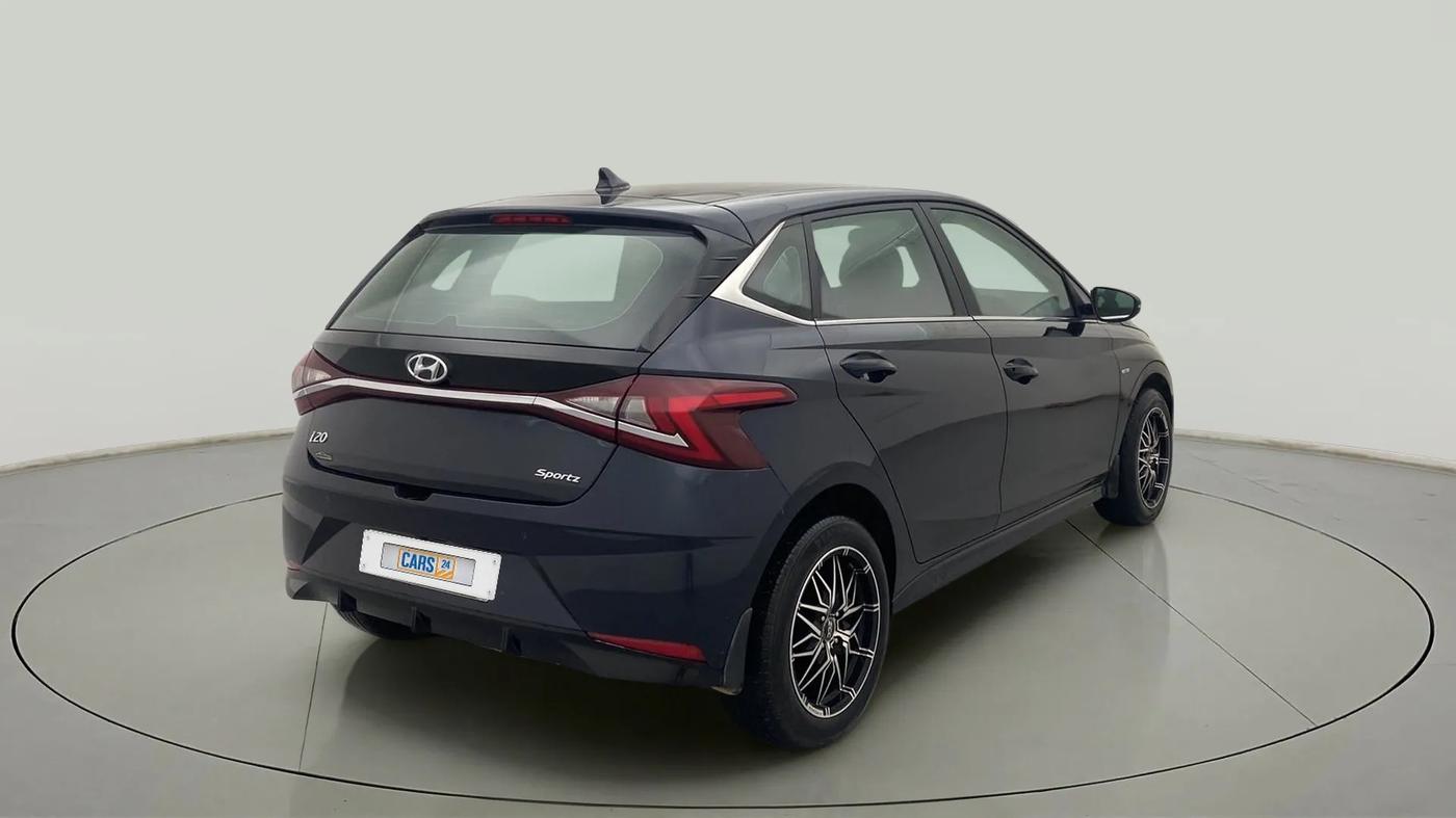 2021 Hyundai NEW I20 SPORTZ 1.0T GDI IMT, Petrol, Manual, 29,213 km, Right Back Diagonal