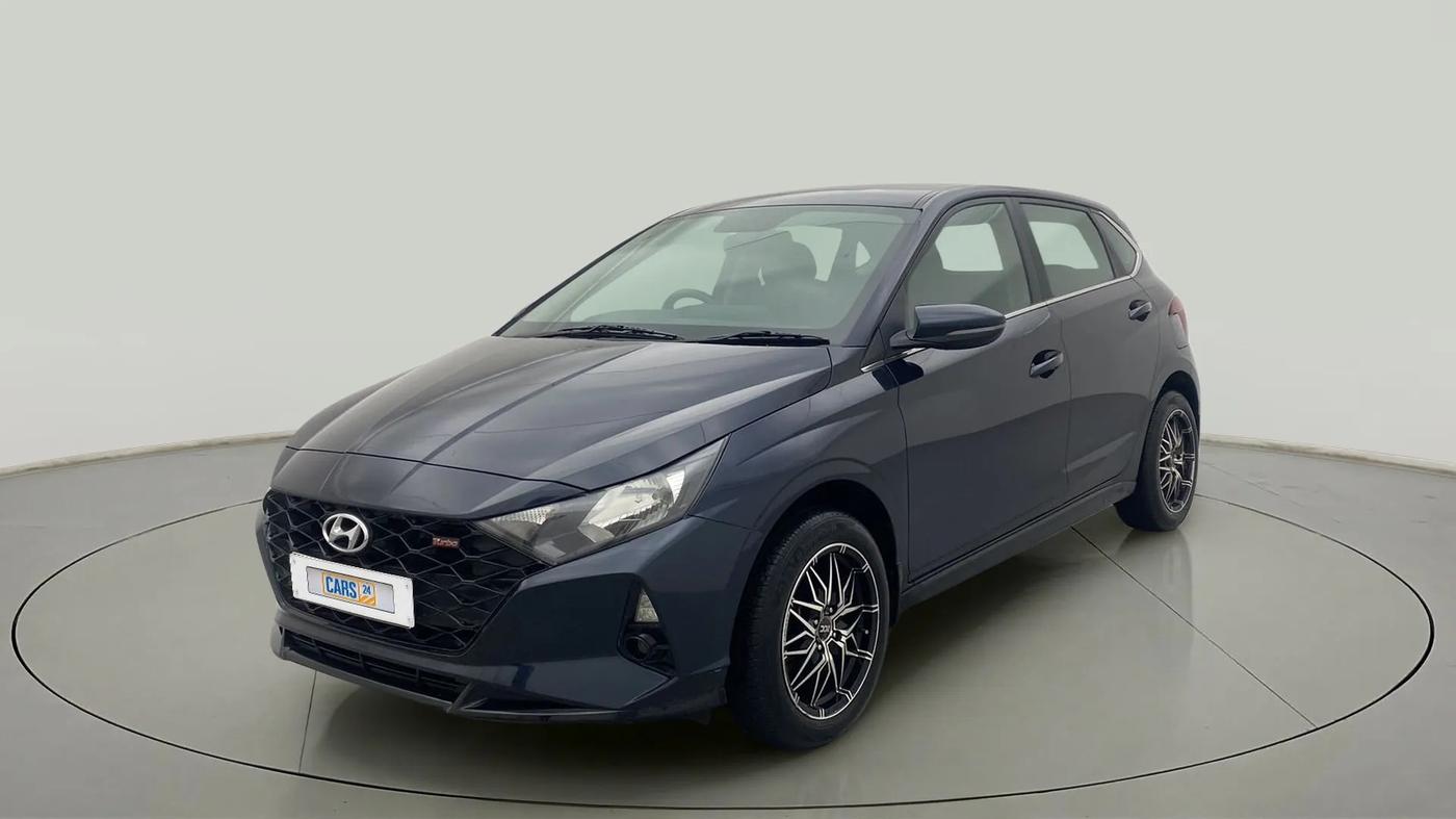 2021 Hyundai NEW I20 SPORTZ 1.0T GDI IMT, Petrol, Manual, 29,213 km, Left Front Diagonal