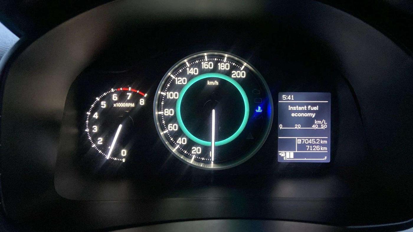 2022 Maruti IGNIS ZETA 1.2, Petrol, Manual, 7,156 km, Odometer Image