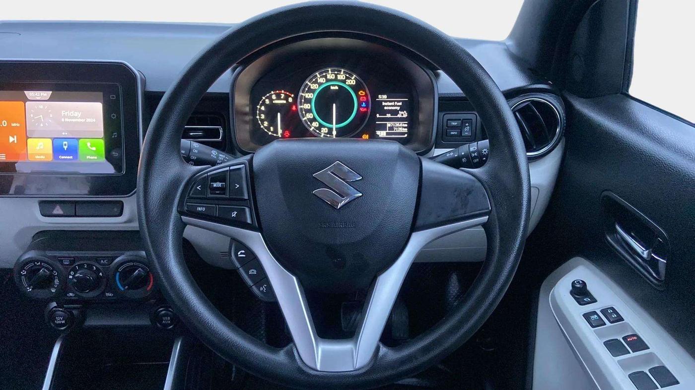 2022 Maruti IGNIS ZETA 1.2, Petrol, Manual, 7,156 km, Steering Wheel Close Up