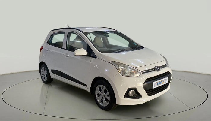 2015 Hyundai Grand i10 SPORTZ 1.2 KAPPA VTVT, Petrol, Manual, 81,950 km, Right Front Diagonal