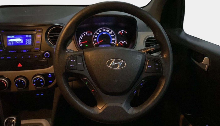 2015 Hyundai Grand i10 SPORTZ 1.2 KAPPA VTVT, Petrol, Manual, 81,950 km, Steering Wheel Close Up