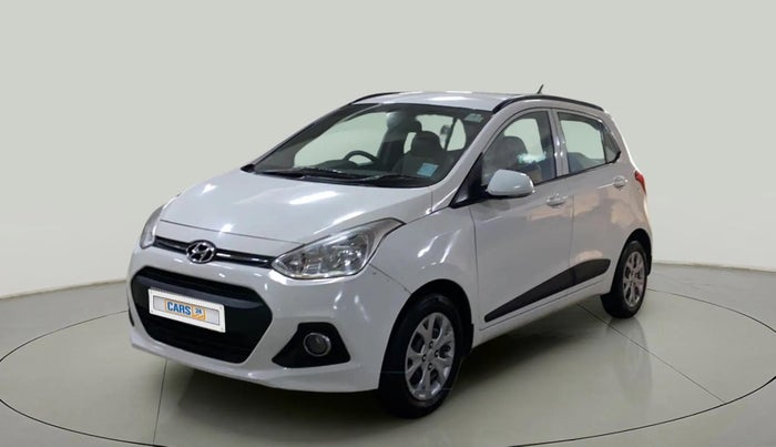 2015 Hyundai Grand i10 SPORTZ 1.2 KAPPA VTVT, Petrol, Manual, 81,950 km, Left Front Diagonal