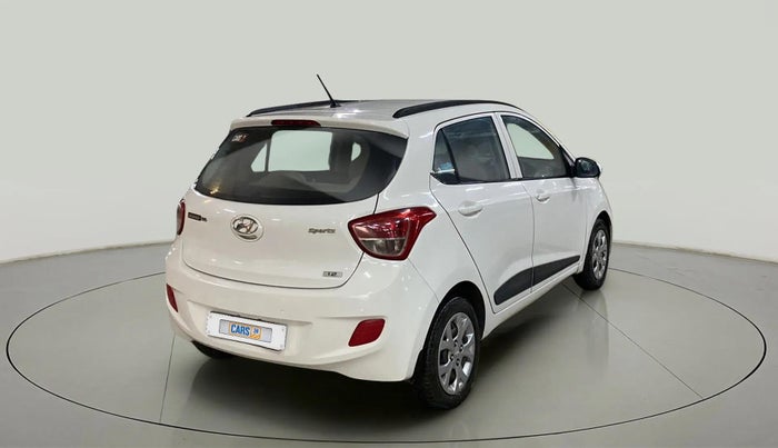 2015 Hyundai Grand i10 SPORTZ 1.2 KAPPA VTVT, Petrol, Manual, 81,950 km, Right Back Diagonal