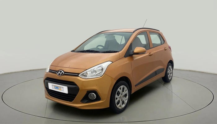 2015 Hyundai Grand i10 SPORTZ 1.2 KAPPA VTVT, Petrol, Manual, 53,944 km, Left Front Diagonal