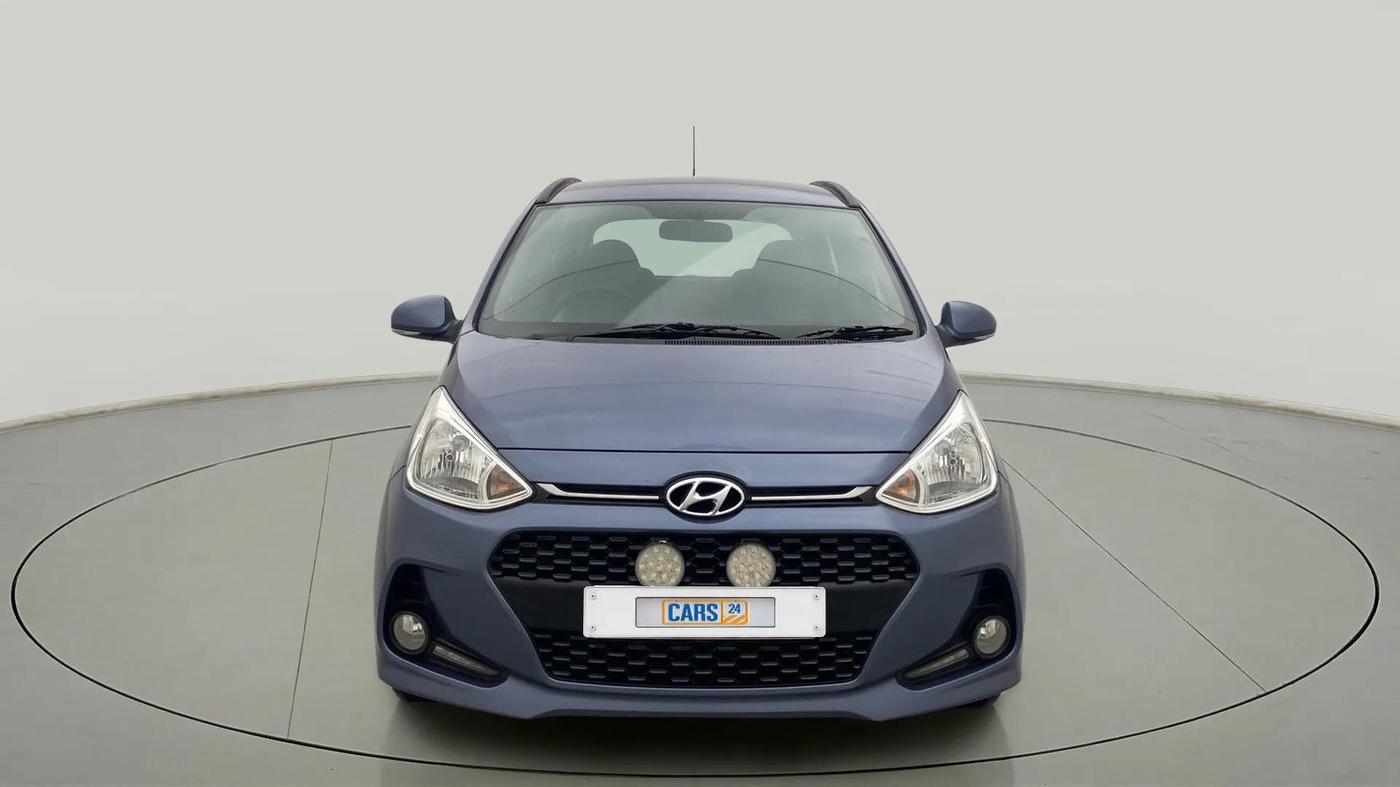 2017 Hyundai Grand i10 SPORTZ (O) 1.2 KAPPA VTVT, Petrol, Manual, 33,580 km, Front