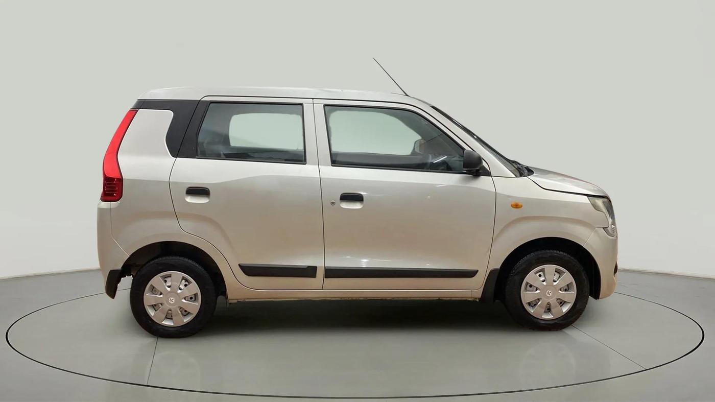 2019 Maruti New Wagon-R LXI CNG 1.0, CNG, Manual, 91,839 km, Right Side View