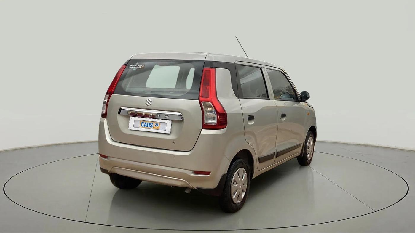 2019 Maruti New Wagon-R LXI CNG 1.0, CNG, Manual, 91,839 km, Right Back Diagonal