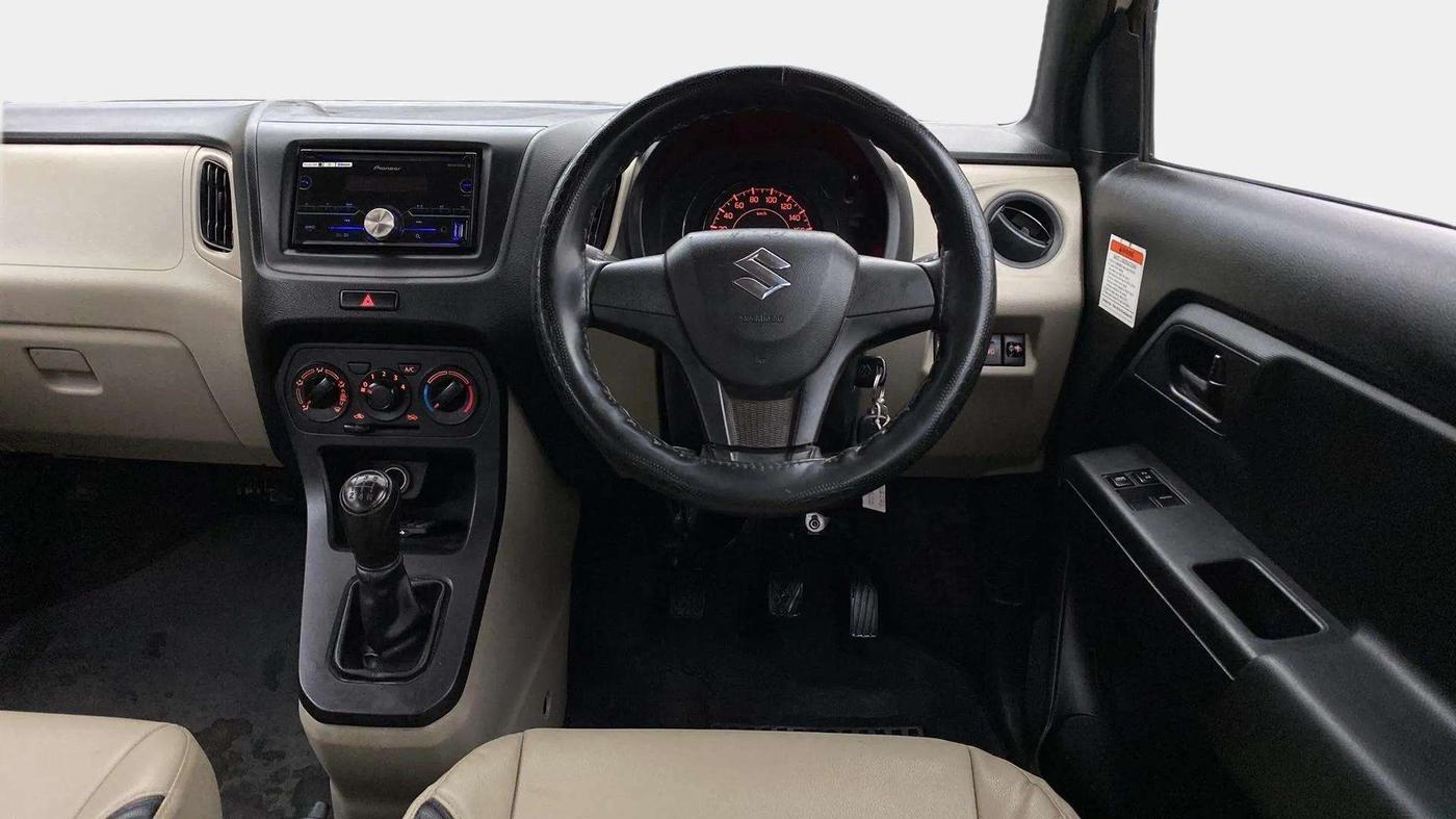 2019 Maruti New Wagon-R LXI CNG 1.0, CNG, Manual, 91,839 km, Steering Wheel Close Up