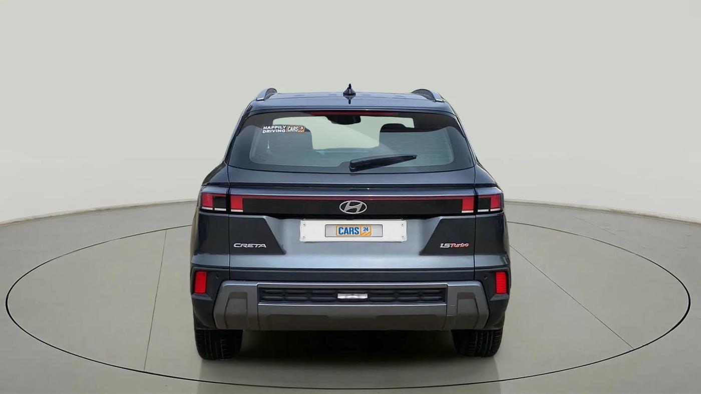 2024 Hyundai Creta SX (O) 1.5 TURBO DCT, Petrol, Automatic, 3,095 km, Back/Rear
