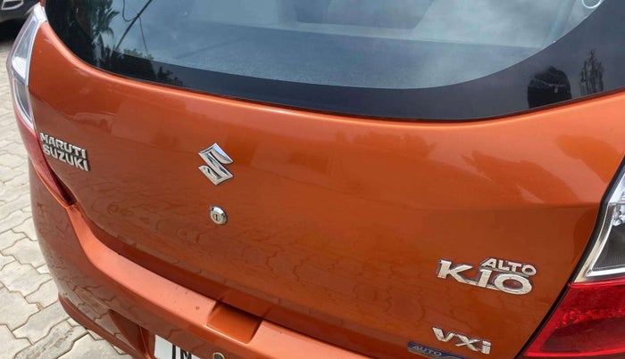 2018 Maruti Alto K10 VXI (O) AMT, Petrol, Automatic, 39,367 km, Dicky (Boot door) - Slightly dented