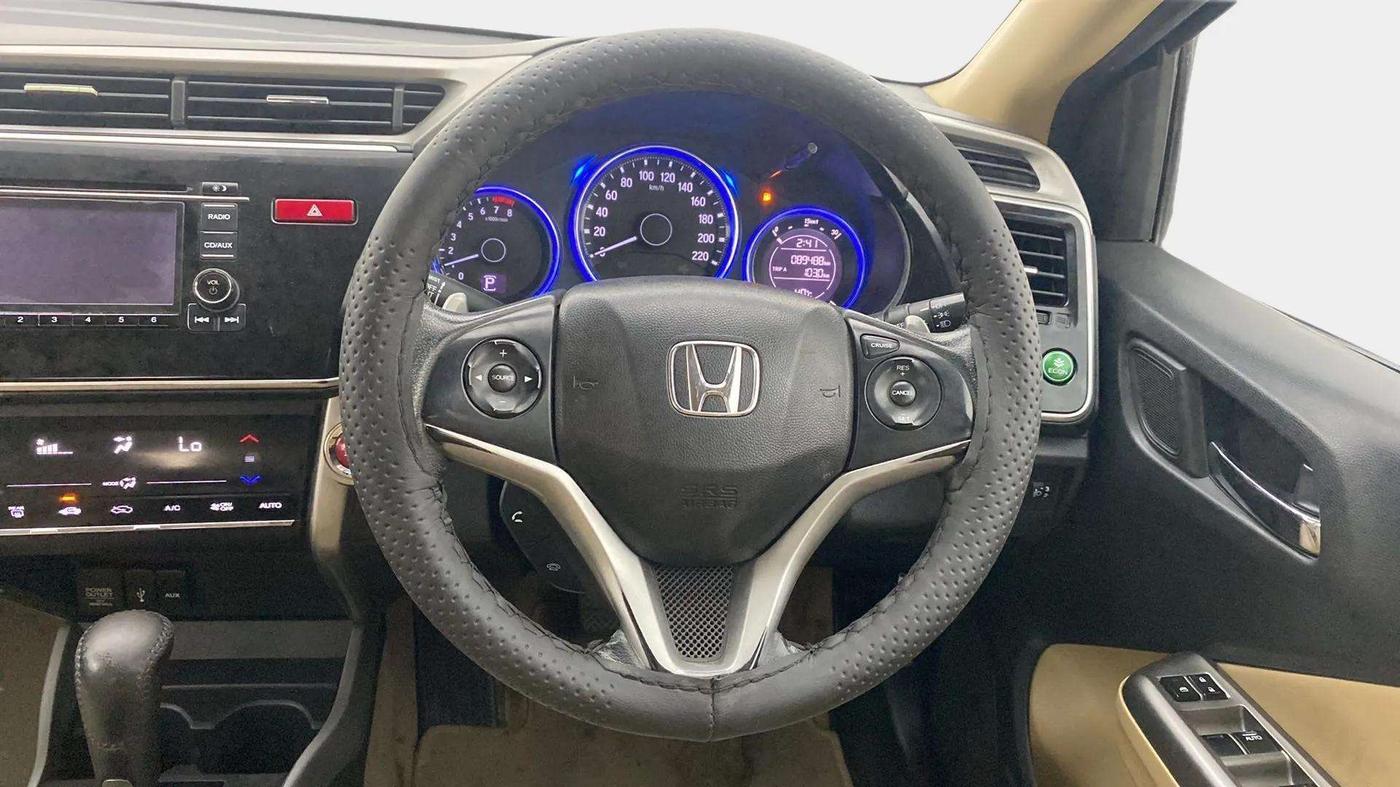 2016 Honda City 1.5L I-VTEC VX CVT, Petrol, Automatic, 90,009 km, Steering Wheel Close Up