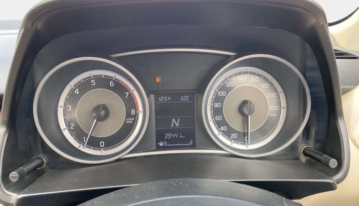 2019 Maruti Dzire VXI AMT, Petrol, Automatic, 39,574 km, Odometer Image