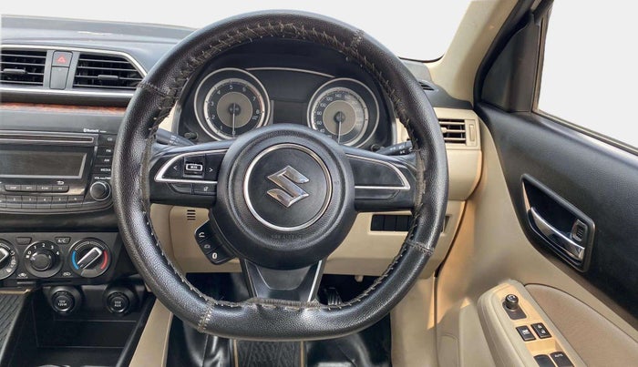 2019 Maruti Dzire VXI AMT, Petrol, Automatic, 39,574 km, Steering Wheel Close Up