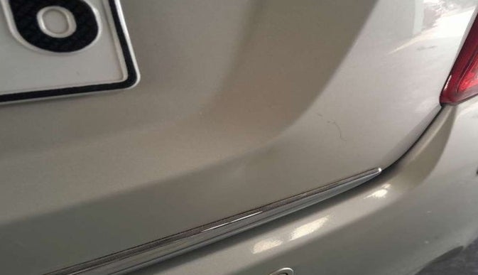 2019 Maruti Dzire VXI AMT, Petrol, Automatic, 39,574 km, Dicky (Boot door) - Slightly dented