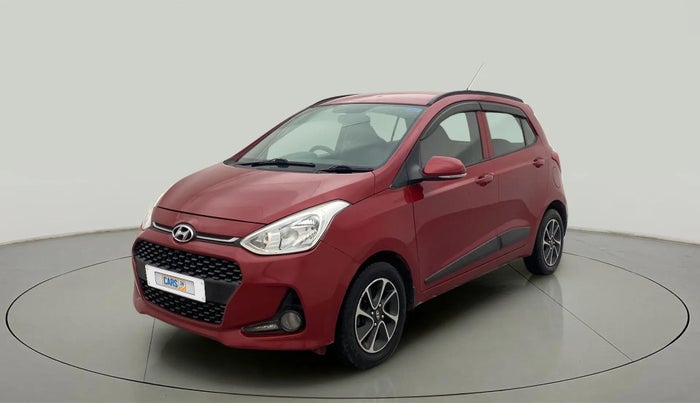 2017 Hyundai Grand i10 SPORTZ (O) AT 1.2 KAPPA VTVT, Petrol, Automatic, 81,463 km, Left Front Diagonal