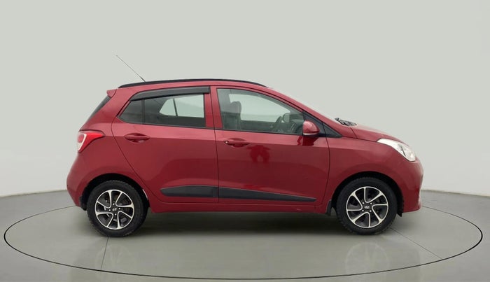 2017 Hyundai Grand i10 SPORTZ (O) AT 1.2 KAPPA VTVT, Petrol, Automatic, 81,463 km, Right Side View