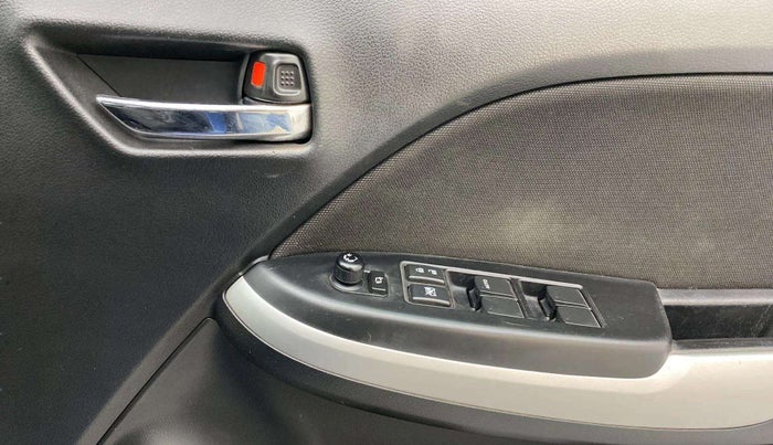 2018 Maruti Baleno ZETA CVT PETROL 1.2, Petrol, Automatic, 75,573 km, Driver Side Door Panels Control