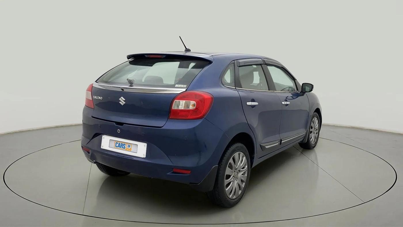 2018 Maruti Baleno ZETA CVT PETROL 1.2, Petrol, Automatic, 75,573 km, Right Back Diagonal