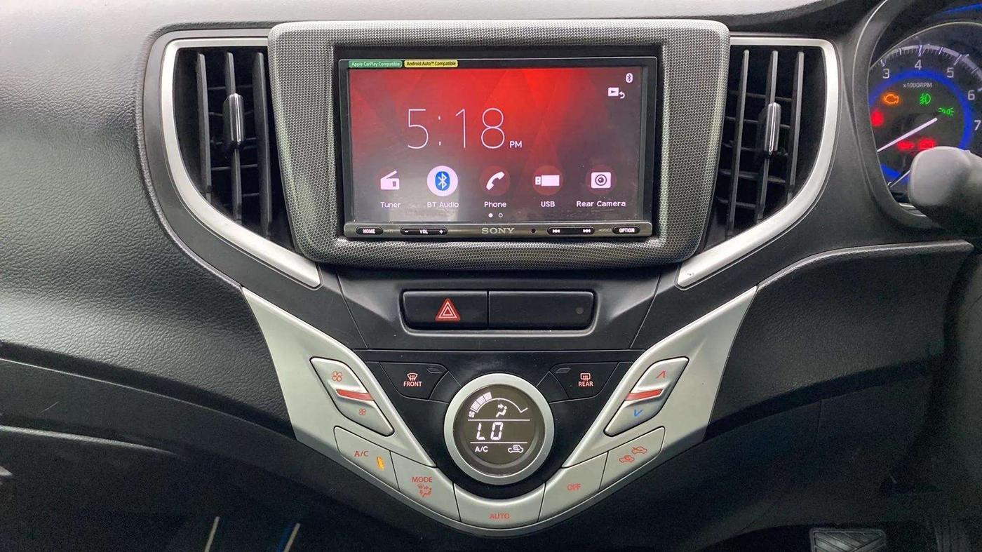 2018 Maruti Baleno ZETA CVT PETROL 1.2, Petrol, Automatic, 75,573 km, Air Conditioner