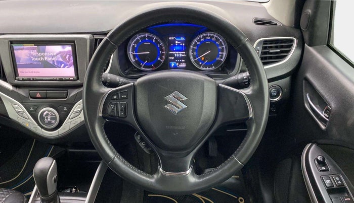 2018 Maruti Baleno ZETA CVT PETROL 1.2, Petrol, Automatic, 75,573 km, Steering Wheel Close Up