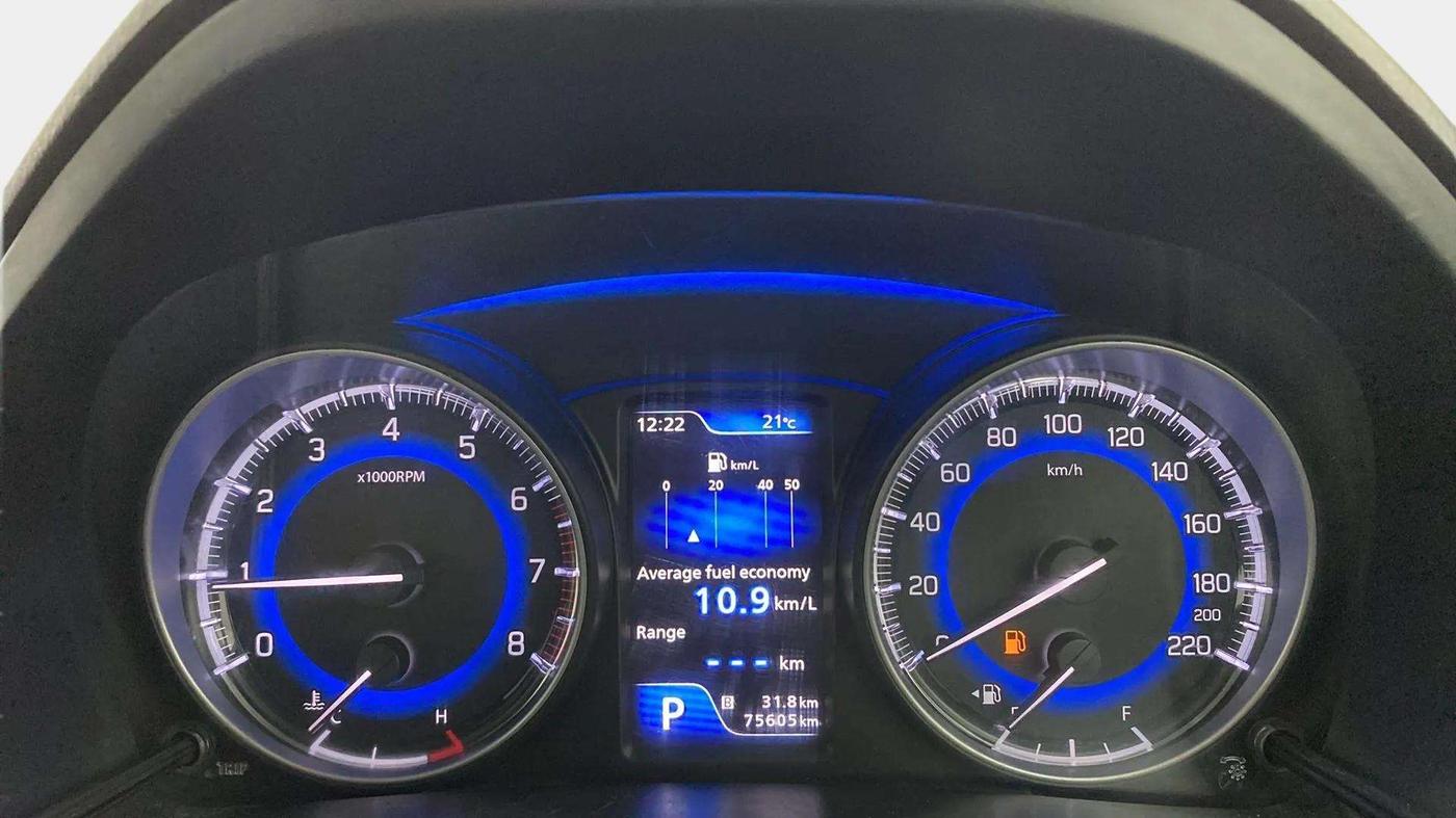 2018 Maruti Baleno ZETA CVT PETROL 1.2, Petrol, Automatic, 75,573 km, Odometer Image