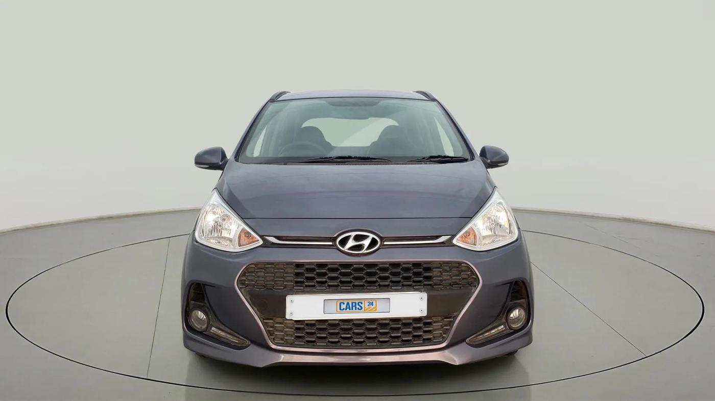 2017 Hyundai Grand i10 SPORTZ (O) AT 1.2 KAPPA VTVT, Petrol, Automatic, 61,569 km, Front
