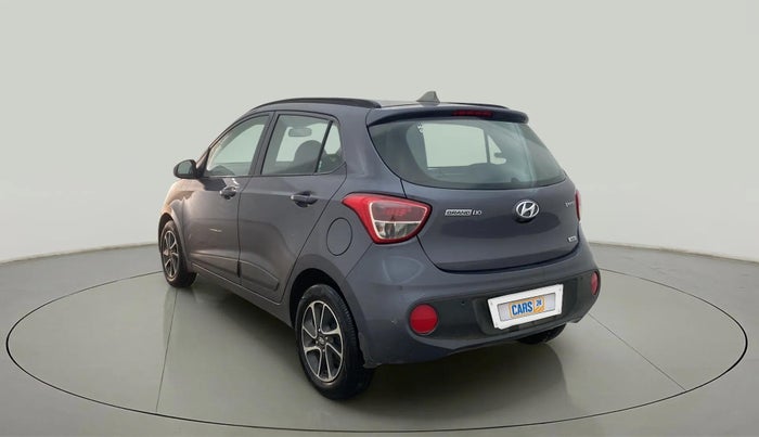 2017 Hyundai Grand i10 SPORTZ (O) AT 1.2 KAPPA VTVT, Petrol, Automatic, 61,569 km, Left Back Diagonal