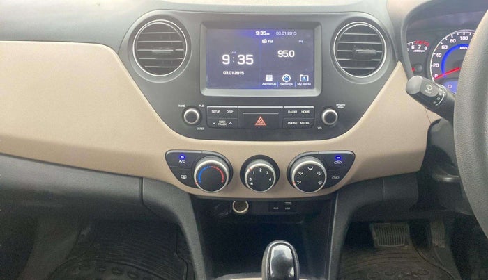 2017 Hyundai Grand i10 SPORTZ (O) AT 1.2 KAPPA VTVT, Petrol, Automatic, 61,569 km, Air Conditioner