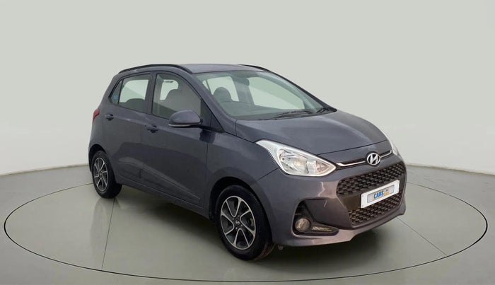 2017 Hyundai Grand i10 SPORTZ (O) AT 1.2 KAPPA VTVT, Petrol, Automatic, 61,569 km, Right Front Diagonal