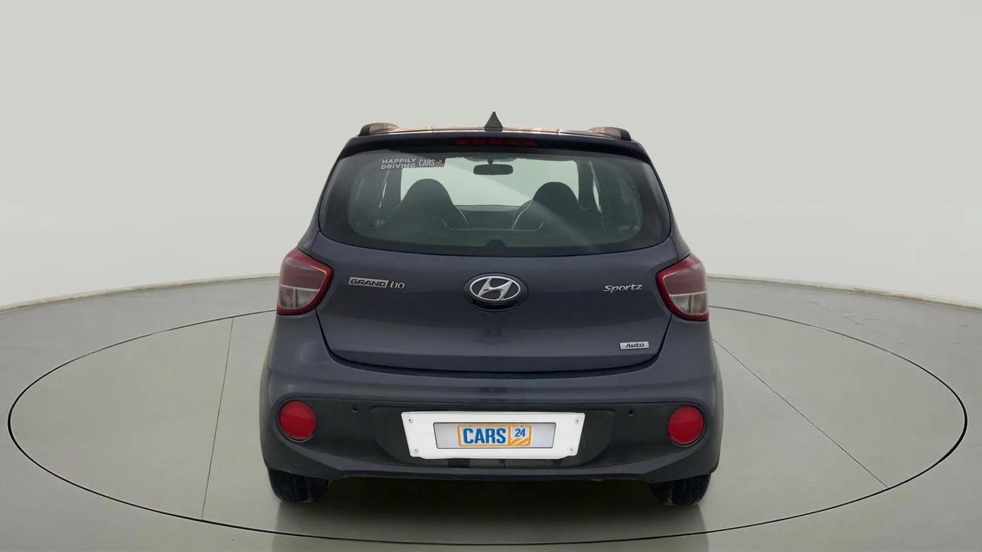 2017 Hyundai Grand i10 SPORTZ (O) AT 1.2 KAPPA VTVT, Petrol, Automatic, 61,569 km, Back/Rear