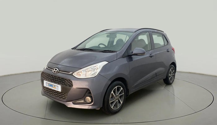 2017 Hyundai Grand i10 SPORTZ (O) AT 1.2 KAPPA VTVT, Petrol, Automatic, 61,569 km, Left Front Diagonal