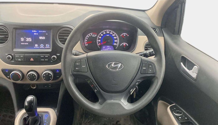 2017 Hyundai Grand i10 SPORTZ (O) AT 1.2 KAPPA VTVT, Petrol, Automatic, 61,569 km, Steering Wheel Close Up