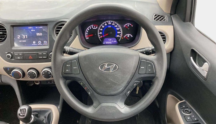 2019 Hyundai Grand i10 SPORTZ 1.2 KAPPA VTVT, Petrol, Manual, 31,997 km, Steering Wheel Close Up