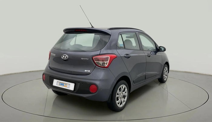 2019 Hyundai Grand i10 SPORTZ 1.2 KAPPA VTVT, Petrol, Manual, 31,997 km, Right Back Diagonal