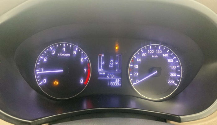 2017 Hyundai Elite i20 SPORTZ 1.2, CNG, Manual, 1,13,359 km, Odometer Image