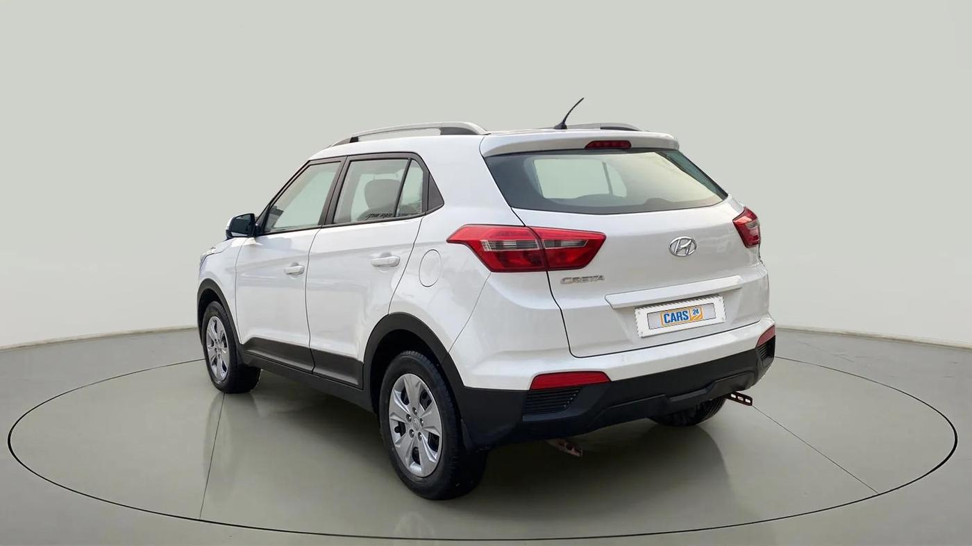 2017 Hyundai Creta E PLUS 1.6 PETROL, Petrol, Manual, 50,004 km, Left Back Diagonal