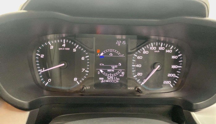 2020 Tata ALTROZ XT PETROL, Petrol, Manual, 52,908 km, Odometer Image