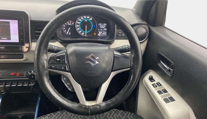 2021 Maruti IGNIS ALPHA 1.2 AMT, Petrol, Automatic, 47,390 km, Steering Wheel Close Up