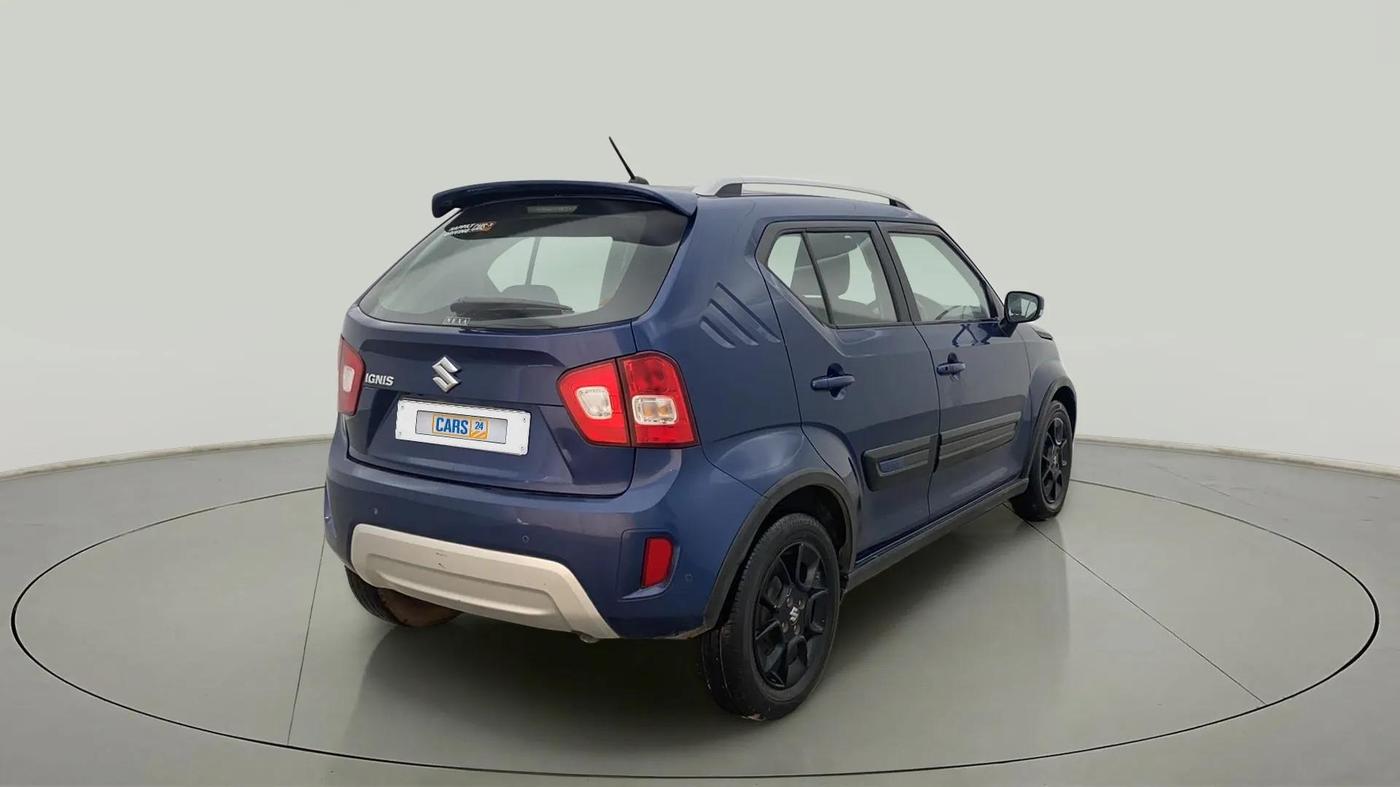 2021 Maruti IGNIS ALPHA 1.2 AMT, Petrol, Automatic, 47,437 km, Right Back Diagonal