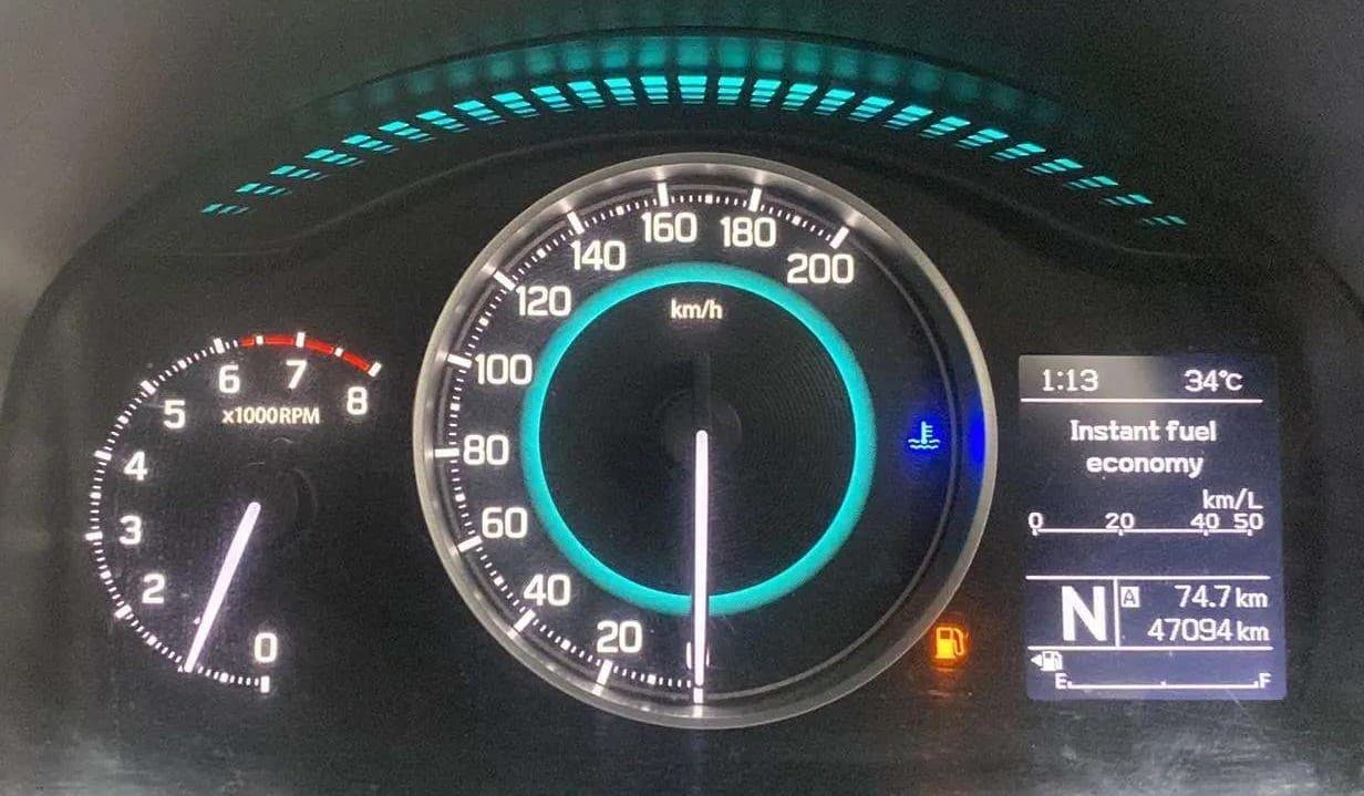 2021 Maruti IGNIS ALPHA 1.2 AMT, Petrol, Automatic, 47,437 km, Odometer Image