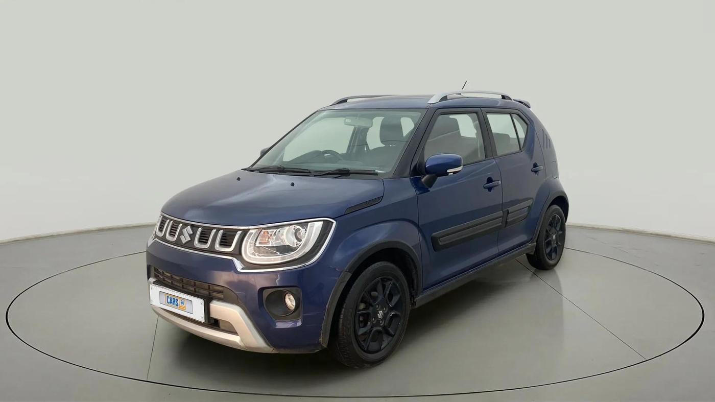 2021 Maruti IGNIS ALPHA 1.2 AMT, Petrol, Automatic, 47,437 km, Left Front Diagonal