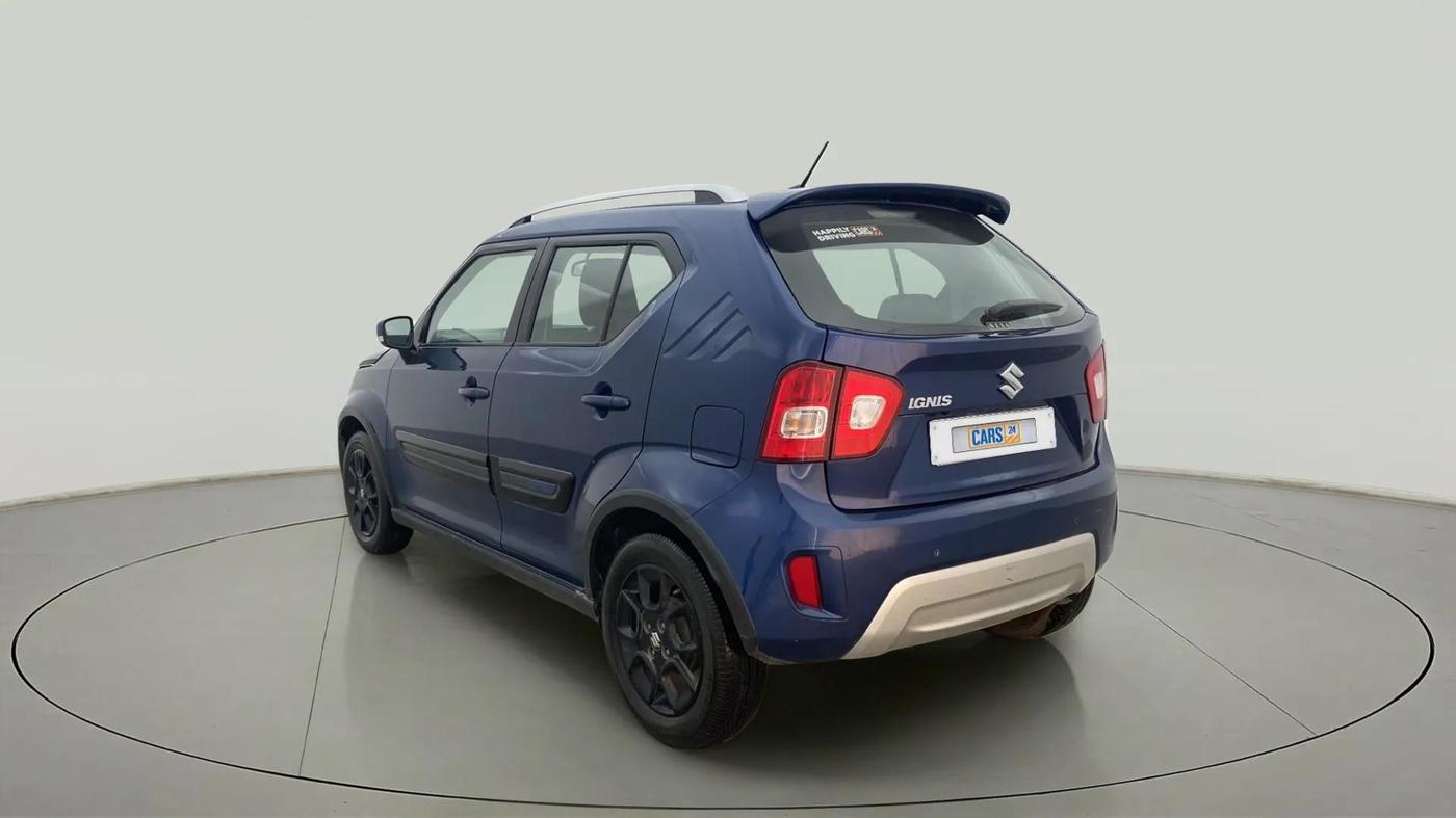 2021 Maruti IGNIS ALPHA 1.2 AMT, Petrol, Automatic, 47,437 km, Left Back Diagonal