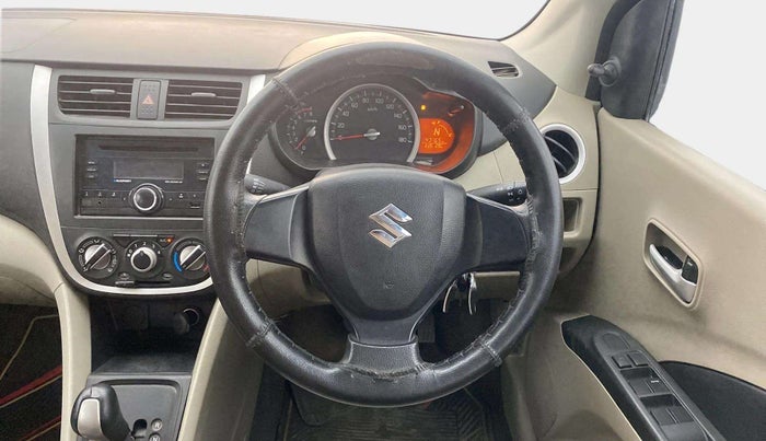 2015 Maruti Celerio VXI AMT, Petrol, Automatic, 43,769 km, Steering Wheel Close Up