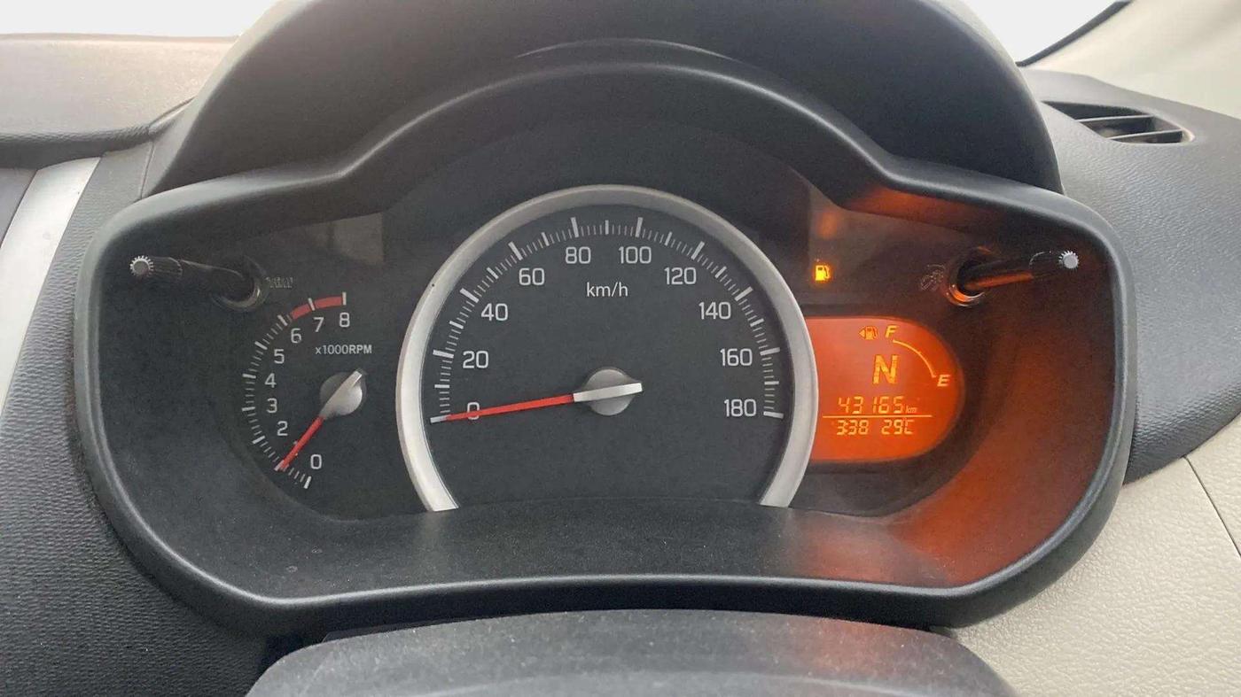 2015 Maruti Celerio VXI AMT, Petrol, Automatic, 43,769 km, Odometer Image