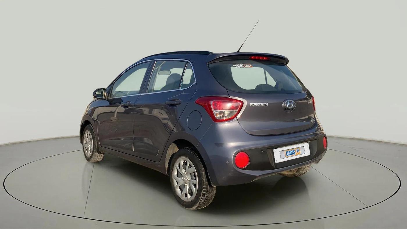 2019 Hyundai Grand i10 SPORTZ 1.2 KAPPA VTVT, Petrol, Manual, 30,589 km, Left Back Diagonal